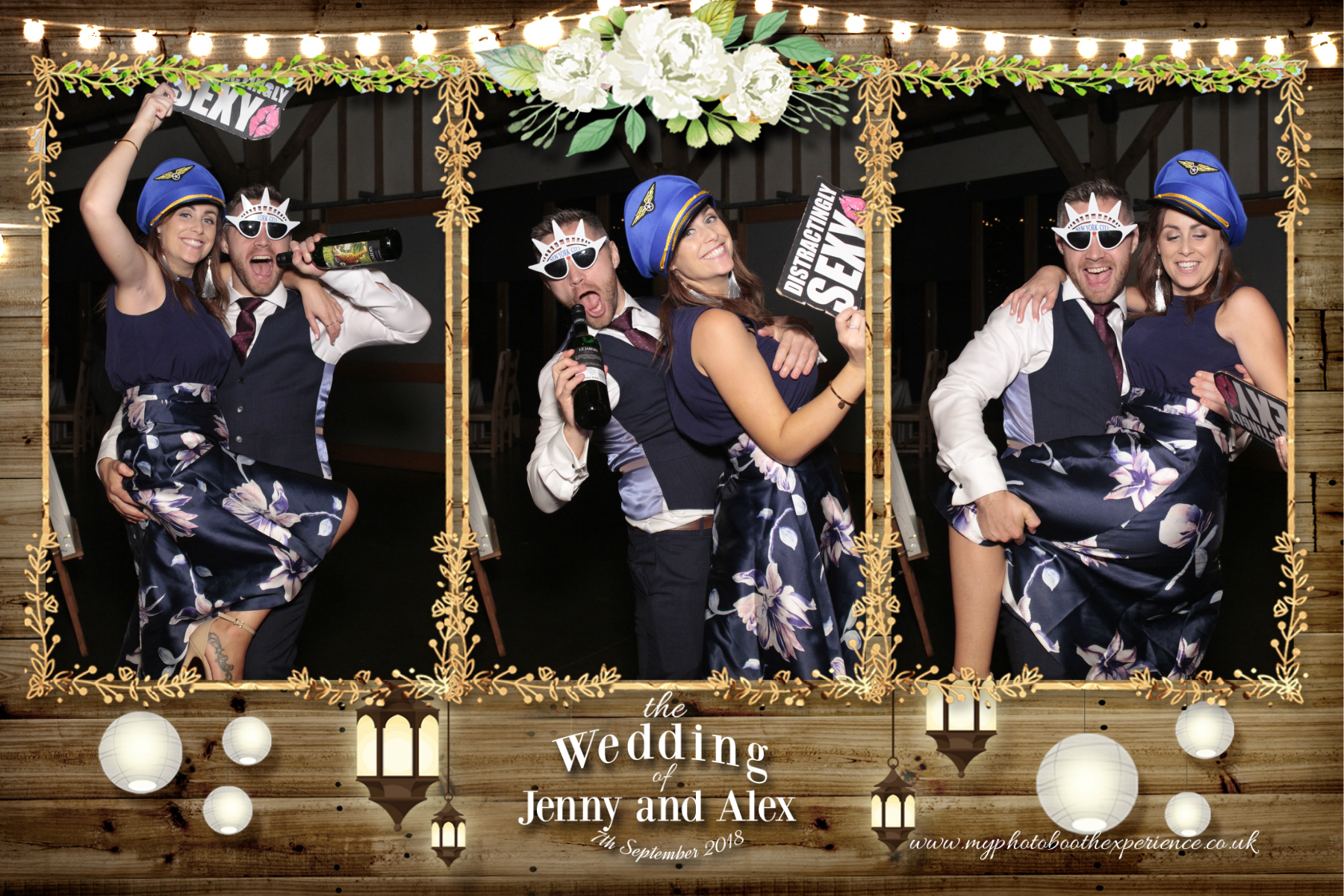 Jenny & Alex's Wedding | View more photos from the event at gallery.myphotoboothexperience.co.uk/u/MyPhotoBoothExperienceLtd/Jenny-Alexs-Wedding